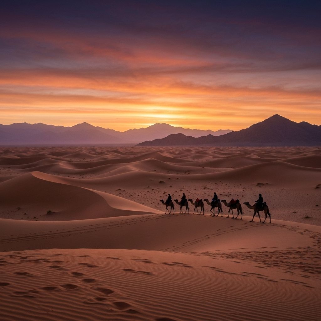 Moroccan Desert Landscape