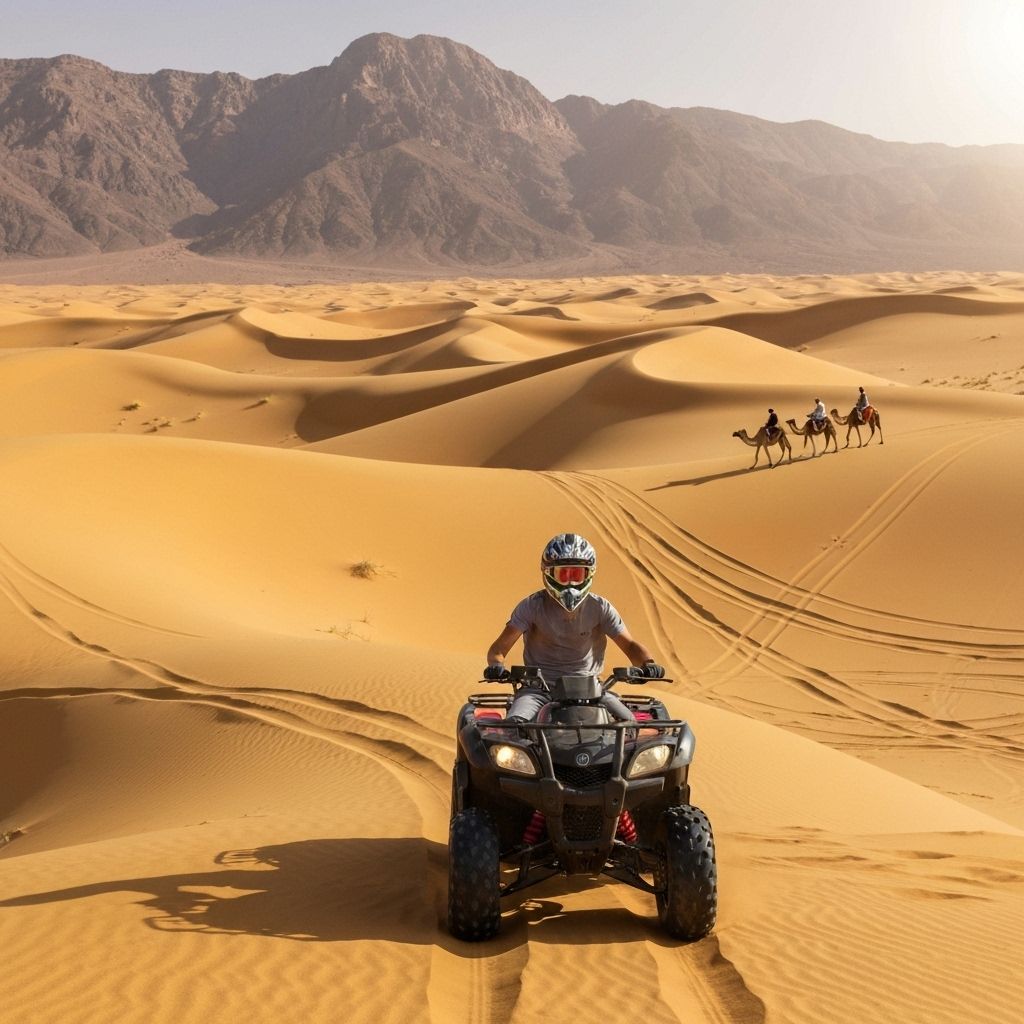 Quad et Chameau Agafay